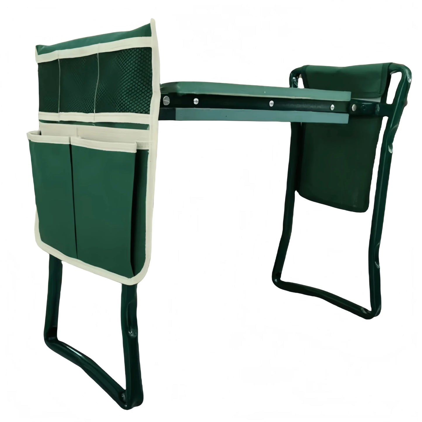 Garden Kneeler Folding Garden Seat with Thicken Widen Soft Kneeling Pad Heavy Duty Foldable Gardener Stool Knee Gardening Bench