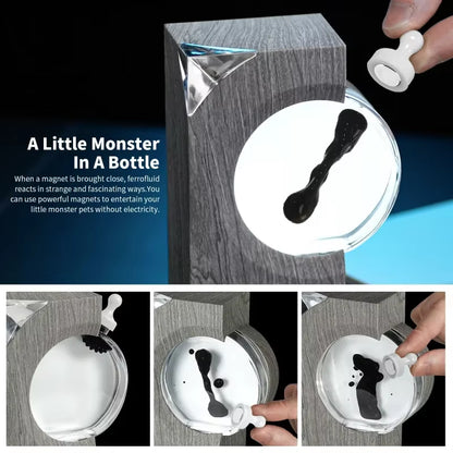 Music Rhythm Dancing Ferrofluid Ferrofluid Speaker Music Partner Ferrofluid Display Lamp Magnet Liquid Deskto Speaker Gifts